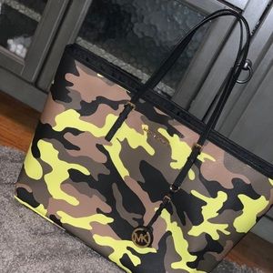 Michael Kors Camo Tote *rare*